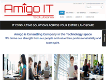 Tablet Screenshot of amigoitsolutions.com